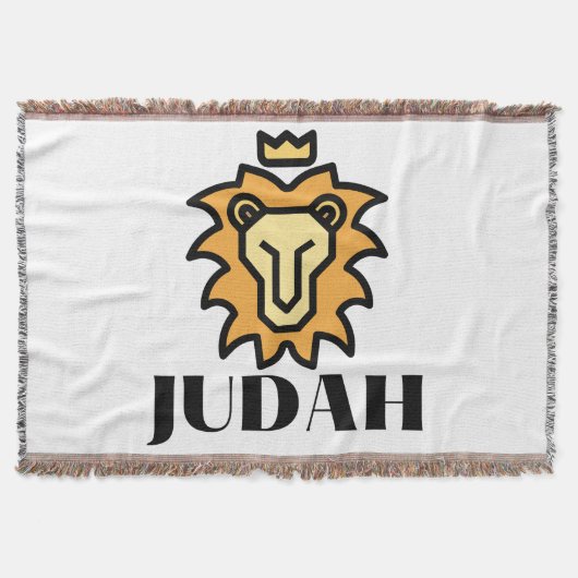 ユダ信仰のライオン スローブランケット (正面)