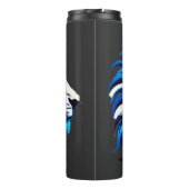 ユダ威厳のあるの青い獅子とダビデの星 タンブラー (裏面)