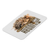 ユダ磁石のライオン マグネット (左側)