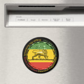 ユダ磁石のラスタガアショップレゲエライオン マグネット (インサイチュ (食洗機))