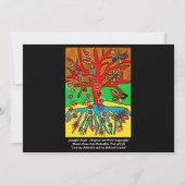 ユダ結婚ヤ人とイディッシュ人- LGBTQ 招待状 (裏面)