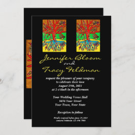 ユダ結婚ヤ人とイディッシュ人- LGBTQ 招待状