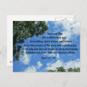 ユダ1時24~25分 ポストカード (正面/裏面)