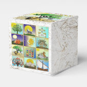 ユダ12部族のイスラエルのユダの好意ボックス フェイバーボックス (正面サイド)