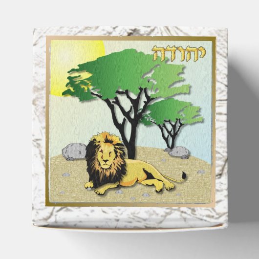 ユダ12部族のイスラエルのユダの好意ボックス フェイバーボックス (上部)