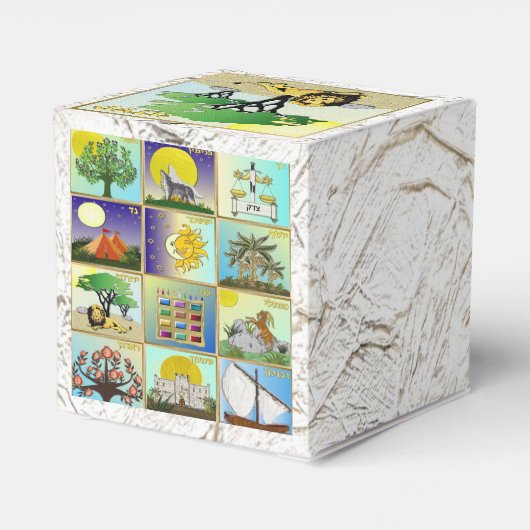 ユダ12部族のイスラエルのユダの好意ボックス フェイバーボックス (裏面サイド)