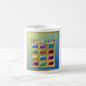 ユダ12部族イスラエル・レビ コーヒーマグカップ (中央)