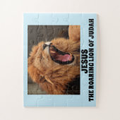 ユダ・ジグソーの燃え盛るライオンパズル ジグソーパズル (縦)