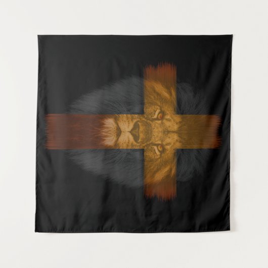 ユダ・タペストリーのイエスリオン タペストリー (正面(横))