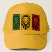 ユダ・トラック運転手のライオン帽 キャップ (正面)