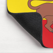 ユダ・ポストカーのエチオピア国旗 マウスパッド (コーナー)