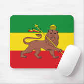 ユダ・ポストカーのエチオピア国旗 マウスパッド (マウス)