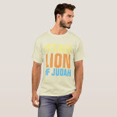 ユダTシャツのイエシュアライオン Tシャツ (正面フル)