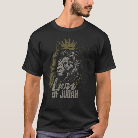ユダTシャツのライオン Tシャツ (正面)