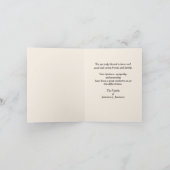 ユッカとの寄付をありがとう サンキューカード (内部)