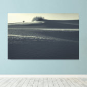 ユッカと砂丘 キャンバスプリント (インサイチュ (ウッドフロア))