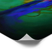 ユッカサイケデリック反転 ポスター (角)