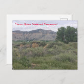 ユッカハウス国立記念物 ポストカード (正面/裏面)