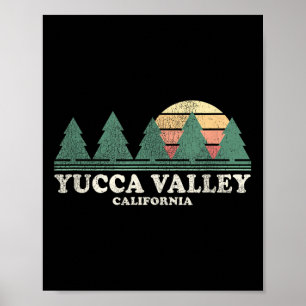 ユッカバレー カリフォルニア ビンテージ 懐かしのTシャツ レトロ 70年代 デザイン ポスター