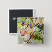 ユッカフラワーボタン 缶バッジ (正面&裏面)