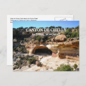 ユッカポイントオーバーフローズユッカケーブキャニオンデチェリー ポストカード (正面/裏面)