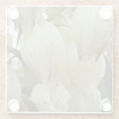 ユッカ植物 ガラスコースター (裏面)