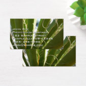 ユッカ葉グリーン自然写真 (デスク)