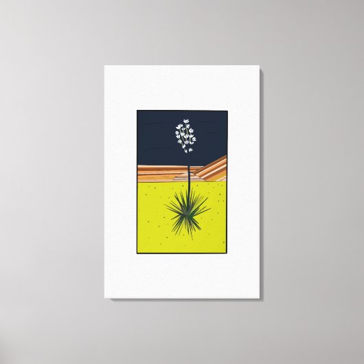 ユッカ キャンバスプリント (正面)