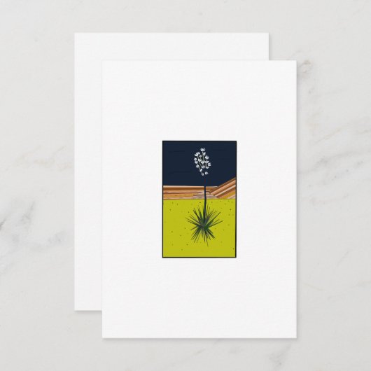 ユッカ サンキューカード (正面/裏面)