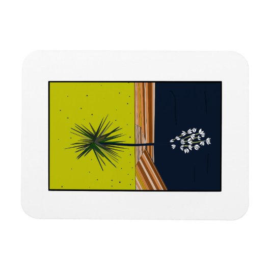 ユッカ マグネット (横)