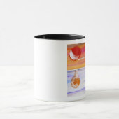 …ユッタガブリエル著1つの…芸術の穴… マグカップ (中央)