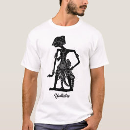 ユディスティラ ワヤン・クリット シャドウ・パペット Tシャツ