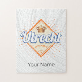 ユトレヒトオランダシティオランダヴィンテージ土産 ジグソーパズル