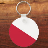 ユトレヒト国旗（市） キーホルダー (正面)