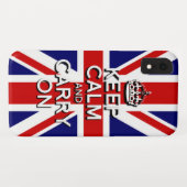 ユナイテッドキングダム国旗 クールなイギリス国旗 Case-Mate iPhoneケース (裏面(横))