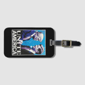 ユナイト・アメリカ象徴的トランプ ラゲッジタグ (正面横)