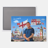 ユナイト・ザ・キングダム冷蔵庫用マグネット マグネット (正面/裏面)