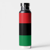 ユニアシンボル&パンアフリカ国旗、クワンザ ウォーターボトル (左面)