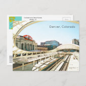 ユニオコンテンポラリーン駅、デンバー、CO #4の外観 ポストカード (正面/裏面)