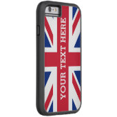 ユニオパーソナライズされたン・ジャック国旗 Case-Mate iPhoneケース (裏面/右)