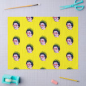 ユニオモダンンポップ・アートの・ジャック・グラスのアート・クイーン 薄葉紙 (クラフト)