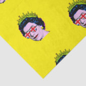 ユニオモダンンポップ・アートの・ジャック・グラスのアート・クイーン 薄葉紙 (詳細)