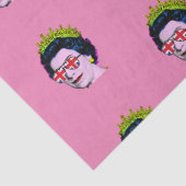 ユニオモダンンポップ・アートの・ジャック・グラス・ティッシュ・アート・クイーン 薄葉紙 (詳細)