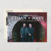 ユニオモダンン日付の保存 案内ポストカード (正面/裏面)