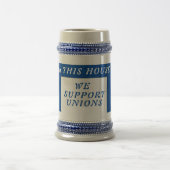 ユニオンのスローガン ビールジョッキ (中央)