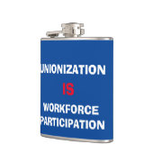 ユニオンのスローガン フラスク (左)