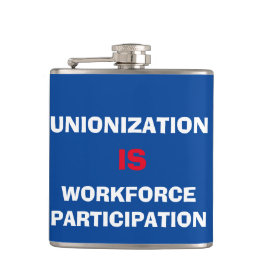 ユニオンのスローガン フラスク