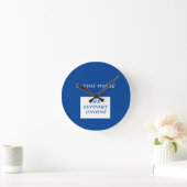 ユニオンのスローガン ラウンド壁時計 (ホーム)