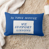 ユニオンのスローガン ランバークッション (ブランケット)
