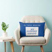 ユニオンのスローガン ランバークッション (椅子)